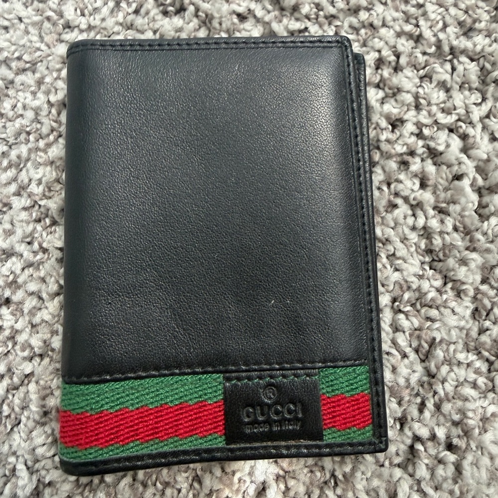 Gucci Leather Card Case / ID Holder - Authentic